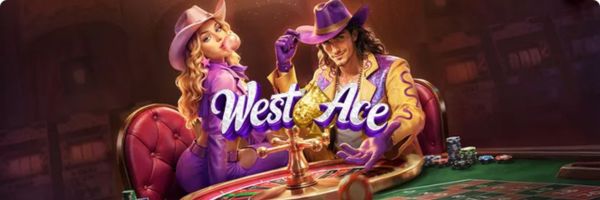 Lobby von West Ace mit Livetischen und Lizenzangabe